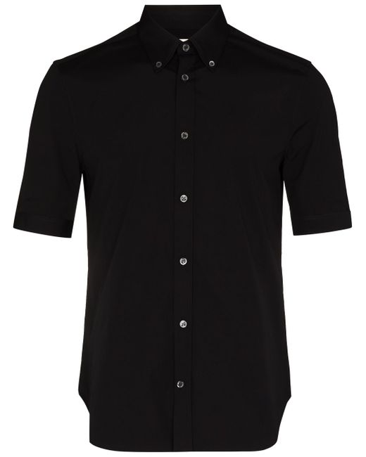 Alexander McQueen short-sleeve cotton shirt
