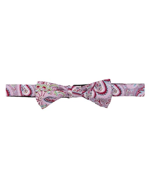 Boss paisley-print bow tie