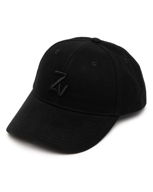 Zadig & Voltaire Lelia embroidered logo baseball cap