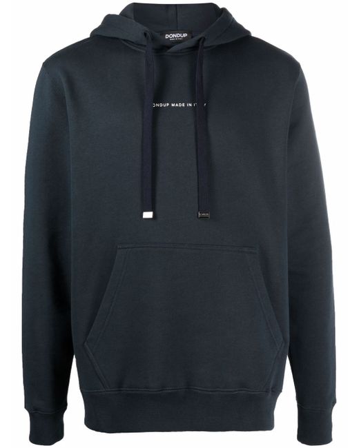 Dondup logo-print pullover hoodie