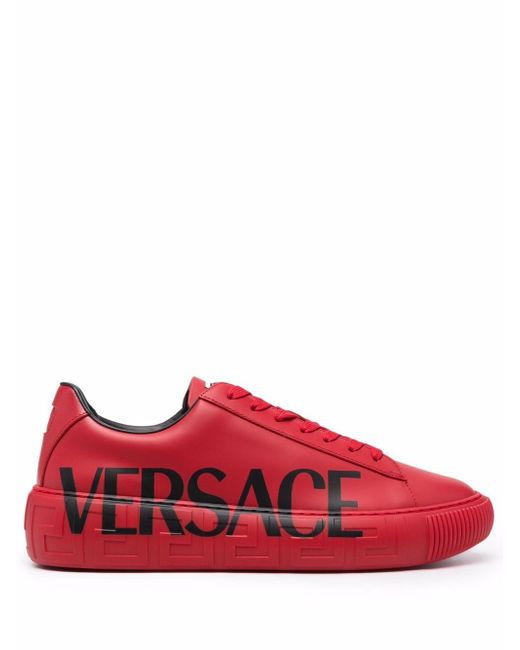 Versace Greca-sole logo sneakers