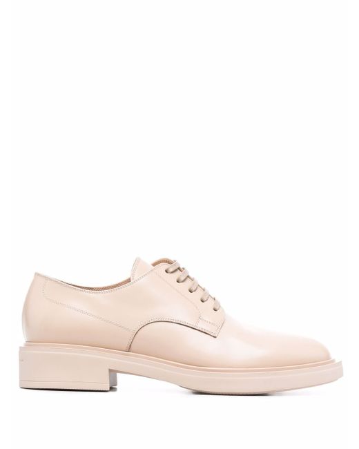 Gianvito Rossi leather lace-up shoes
