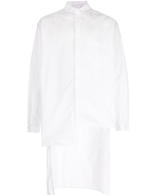 Yohji Yamamoto asymmetric long-sleeve shirt