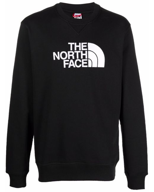 The North Face logo print sweatshirt