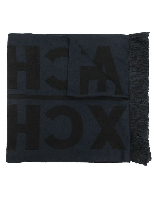Armani Exchange logo-print scarf