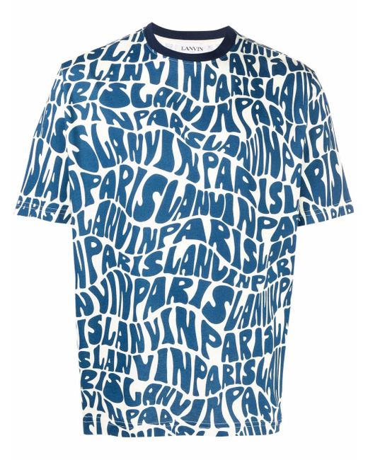 Lanvin logo-print short-sleeve T-shirt