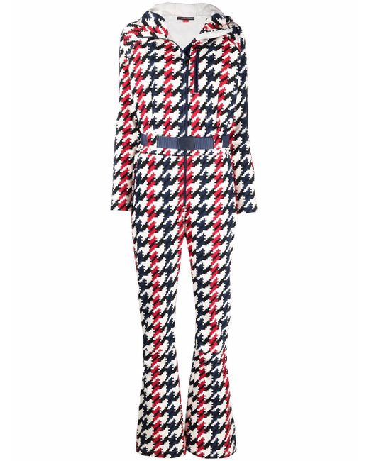 Perfect Moment Star houndstooth-print jumpsuit