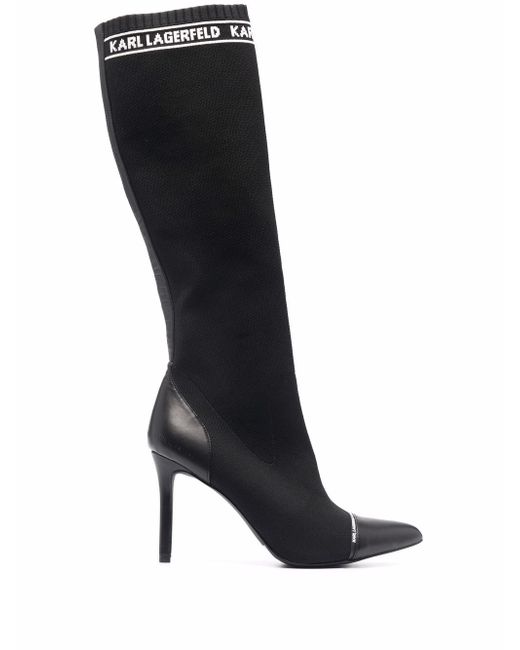 Karl Lagerfeld Pandora knee-length boots