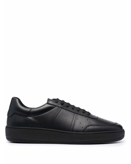 Sandro low-top leather sneakers
