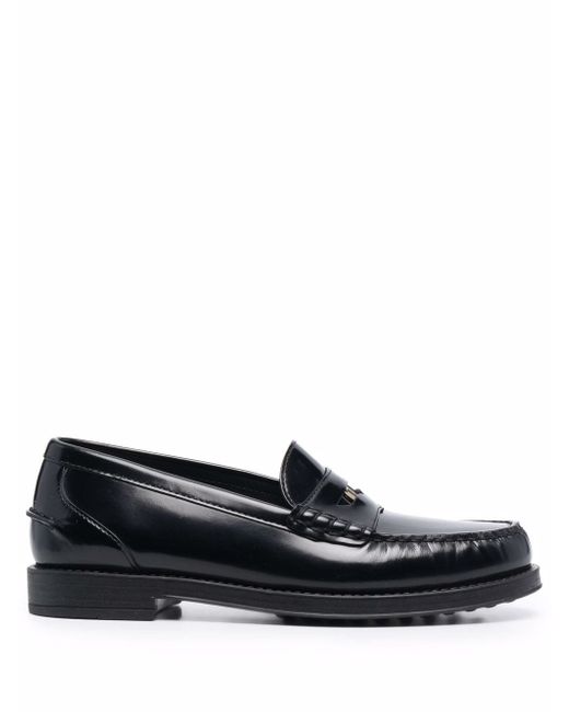 Tod's logo-plaque penny slot loafers