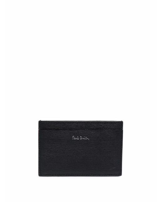 Paul Smith colour-block leather card holder