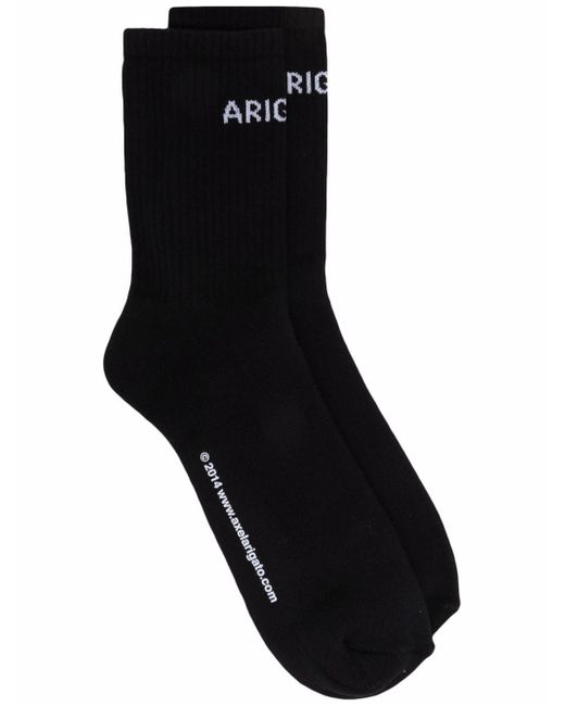 Axel Arigato logo-knit ankle socks