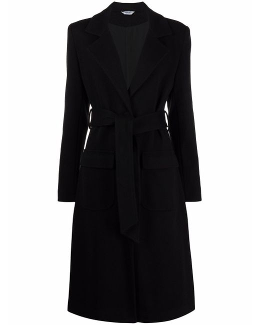 Liu •Jo belted-waist long coat