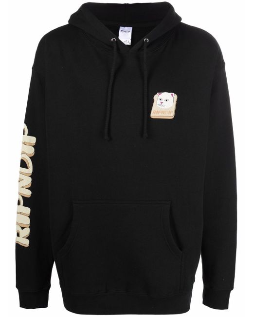 Ripndip logo-print hoodie
