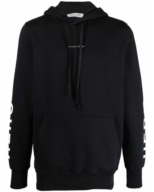 1017 Alyx 9Sm graphic-logo print pullover hoodie