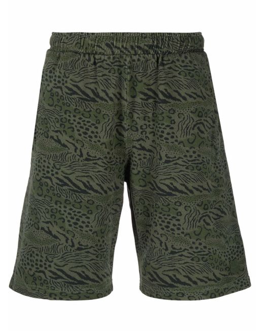 Kenzo animal print shorts