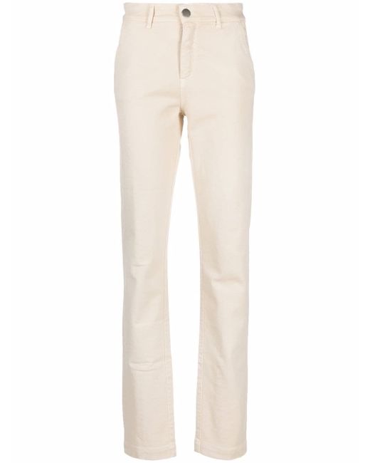 Federica Tosi high-rise slit-detail jeans
