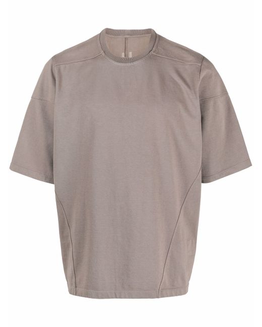 Rick Owens DRKSHDW strap-detail short-sleeve T-shirt