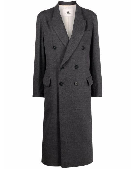 Barena double breasted mid-length coat