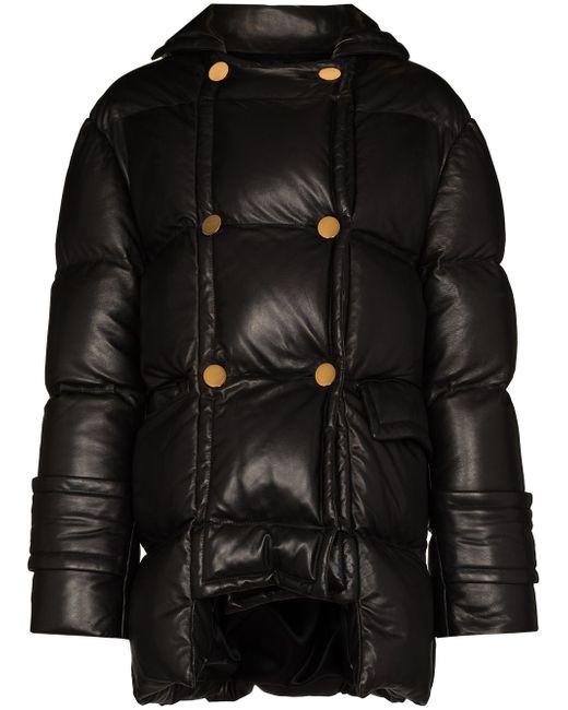 Tom Ford leather puffer jacket