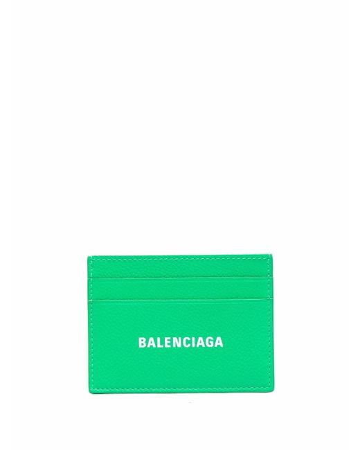 Balenciaga Cash leather cardholder