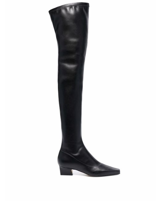 Paris Texas city over the knee boots