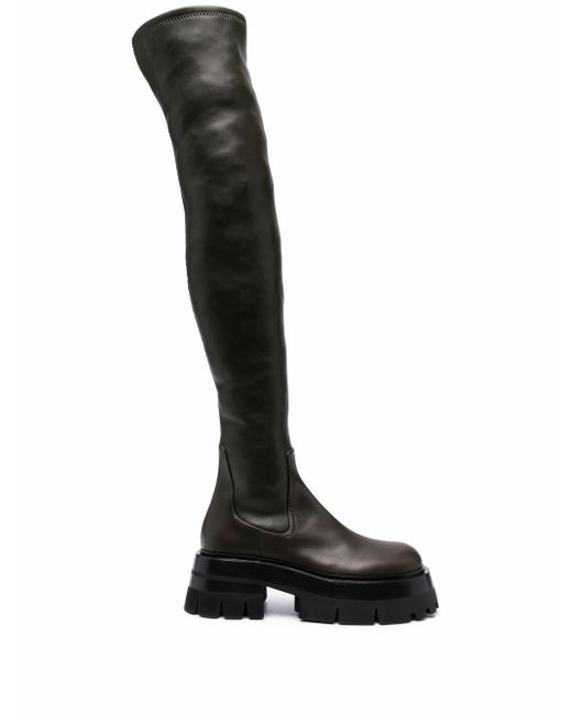 Versace over-the-knee boots