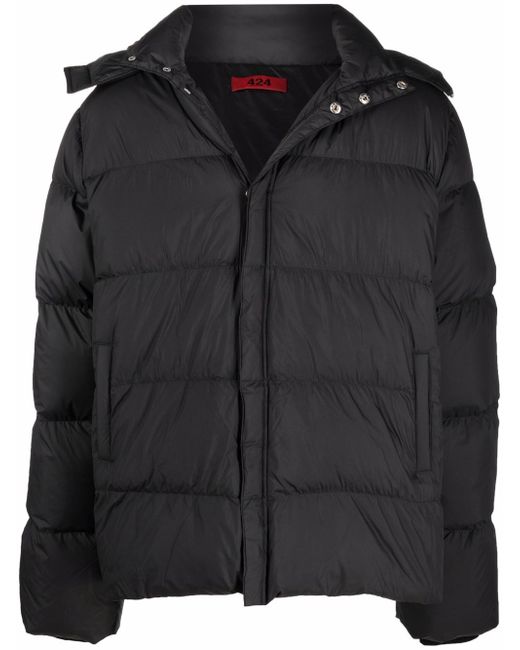 424 hooded puffer jacket