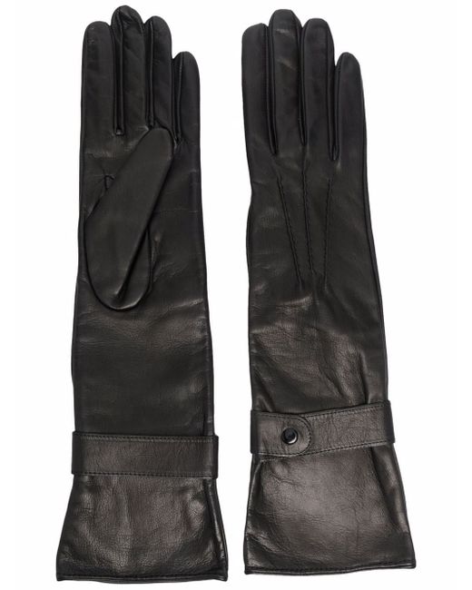 Manokhi longline leather gloves