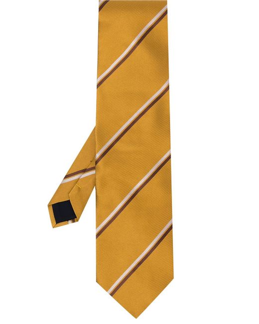 Doublet stripe-detail silk tie