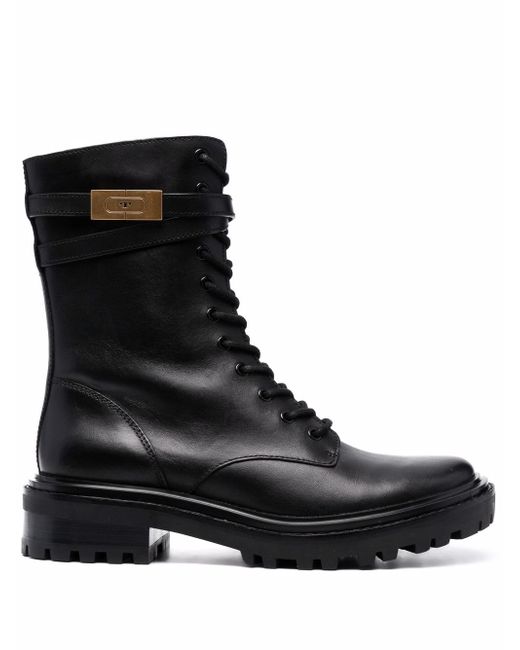 Tory Burch lace-up combat boots