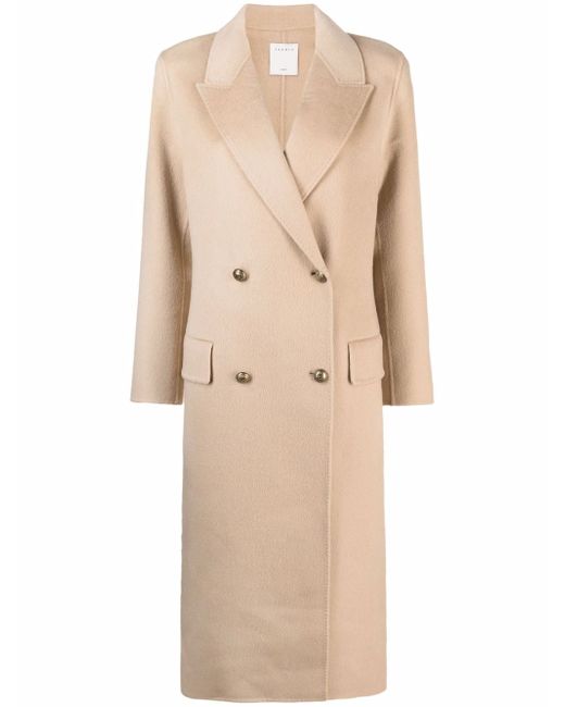 Sandro double-breasted tailored coat