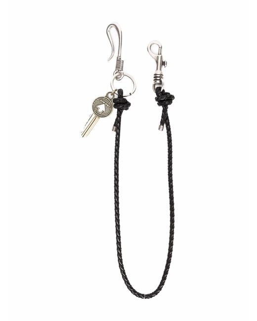 Diesel A-PASS leather keyring