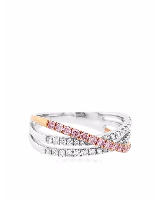 HYT Jewelry 18kt white gold Argyle Pink diamond engagement ring
