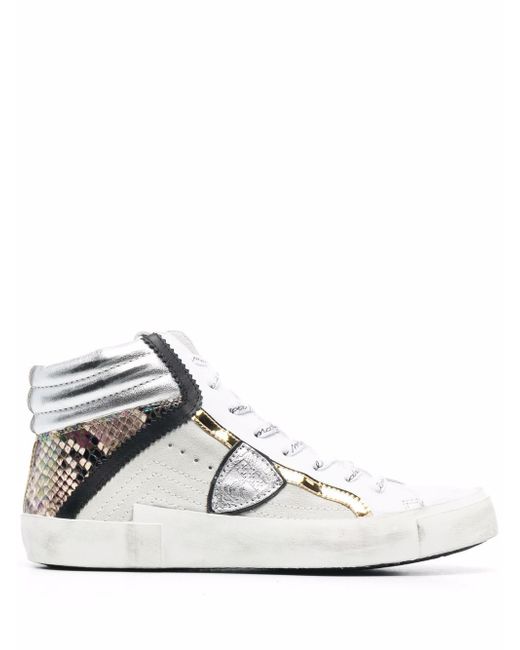 Philippe Model Prsx Python Mixage high-top sneakers