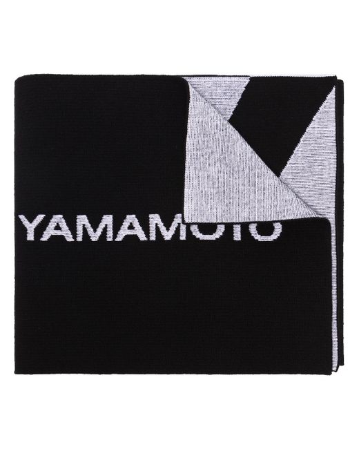 Y-3 Classic Logo knitted scarf