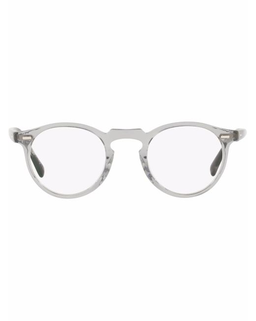 Oliver Peoples Gregory Peck round-frame glasses