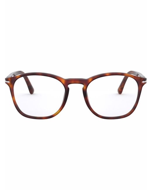 Persol tortoiseshell square-frame glasses