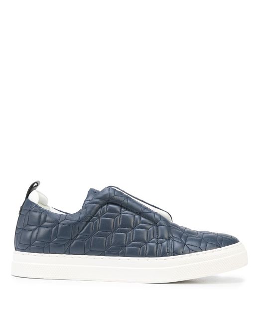 Pierre Hardy quilted slider sneakers