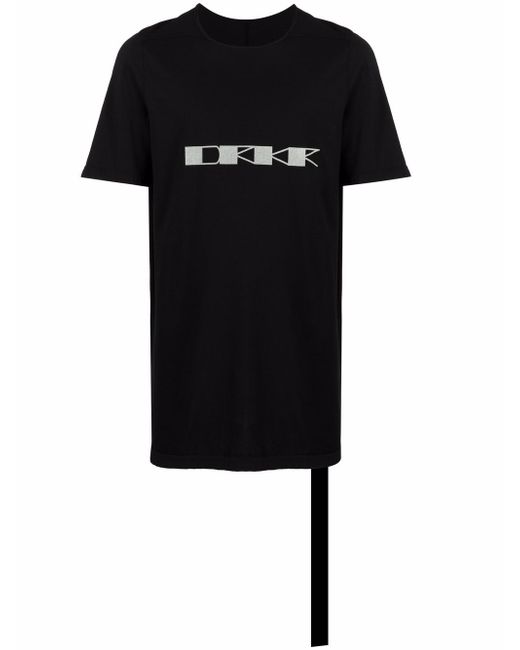 Rick Owens DRKSHDW logo-print cotton T-shirt