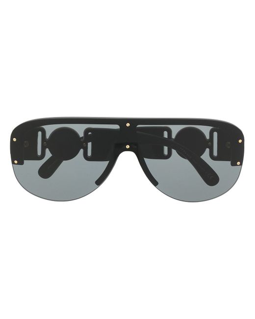 Versace tinted aviator-frame sunglasses