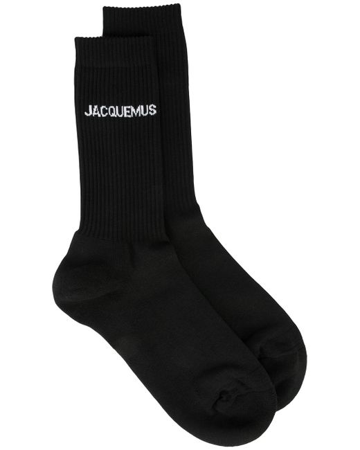 Jacquemus logo lettering socks