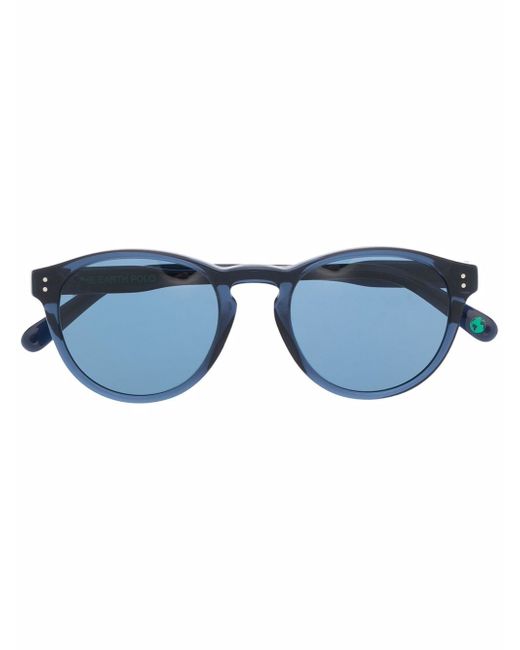 Polo Ralph Lauren shiny round-frame sunglasses