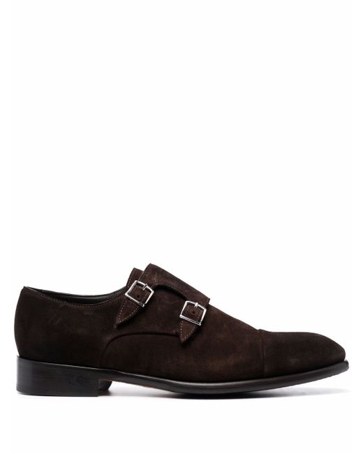 Doucal's buckle-fastened monk shoes