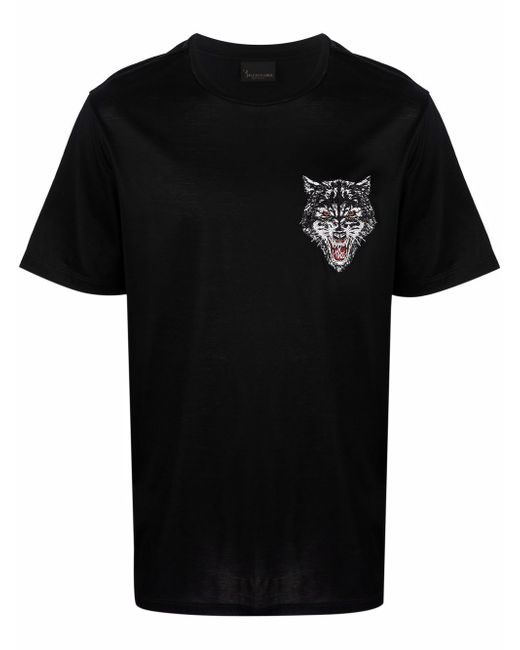 Billionaire wolf-print T-shirt