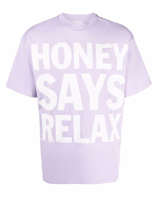 Honey Fucking Dijon graphic-print cotton T-Shirt