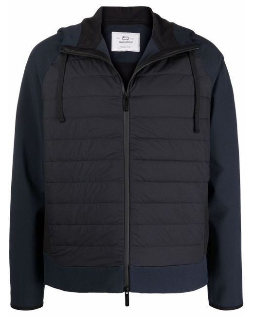 Woolrich padded-panel hooded jacket