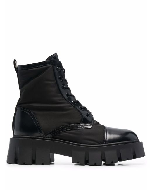 Premiata lace-up chunky-sole boots