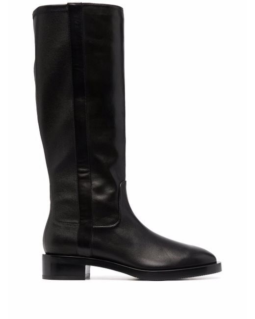 Stuart Weitzman calf-length leather boots