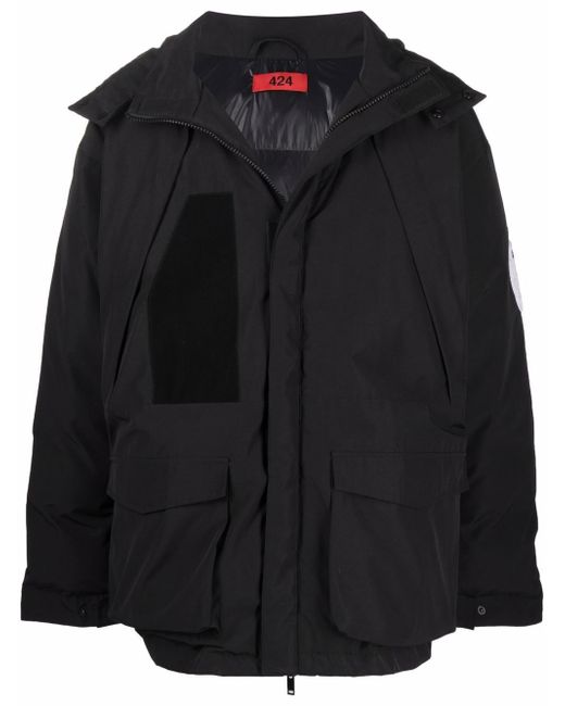 424 padded hooded coat